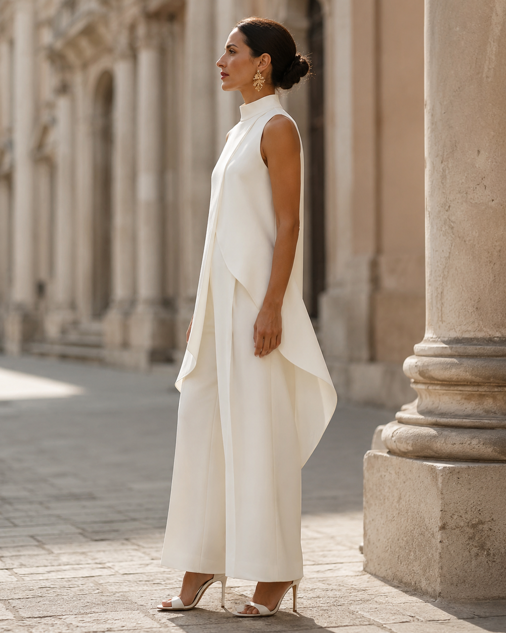 Martina | Elegant Drape Jumpsuit