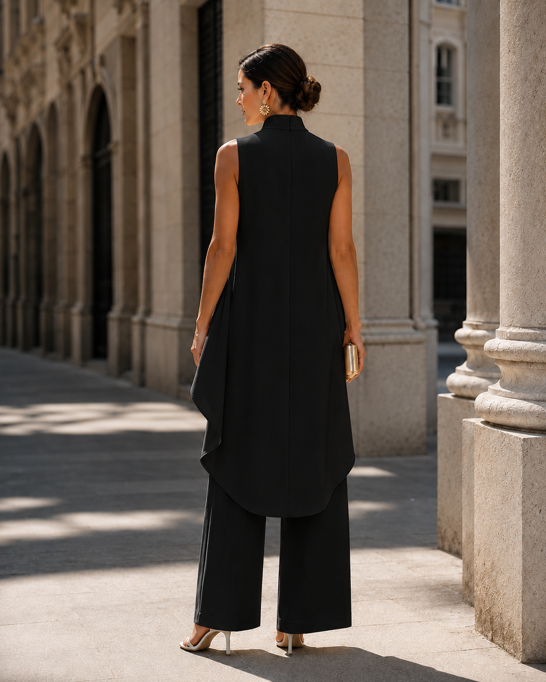 Martina | Elegant Drape Jumpsuit