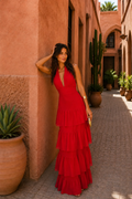 Manila red dress