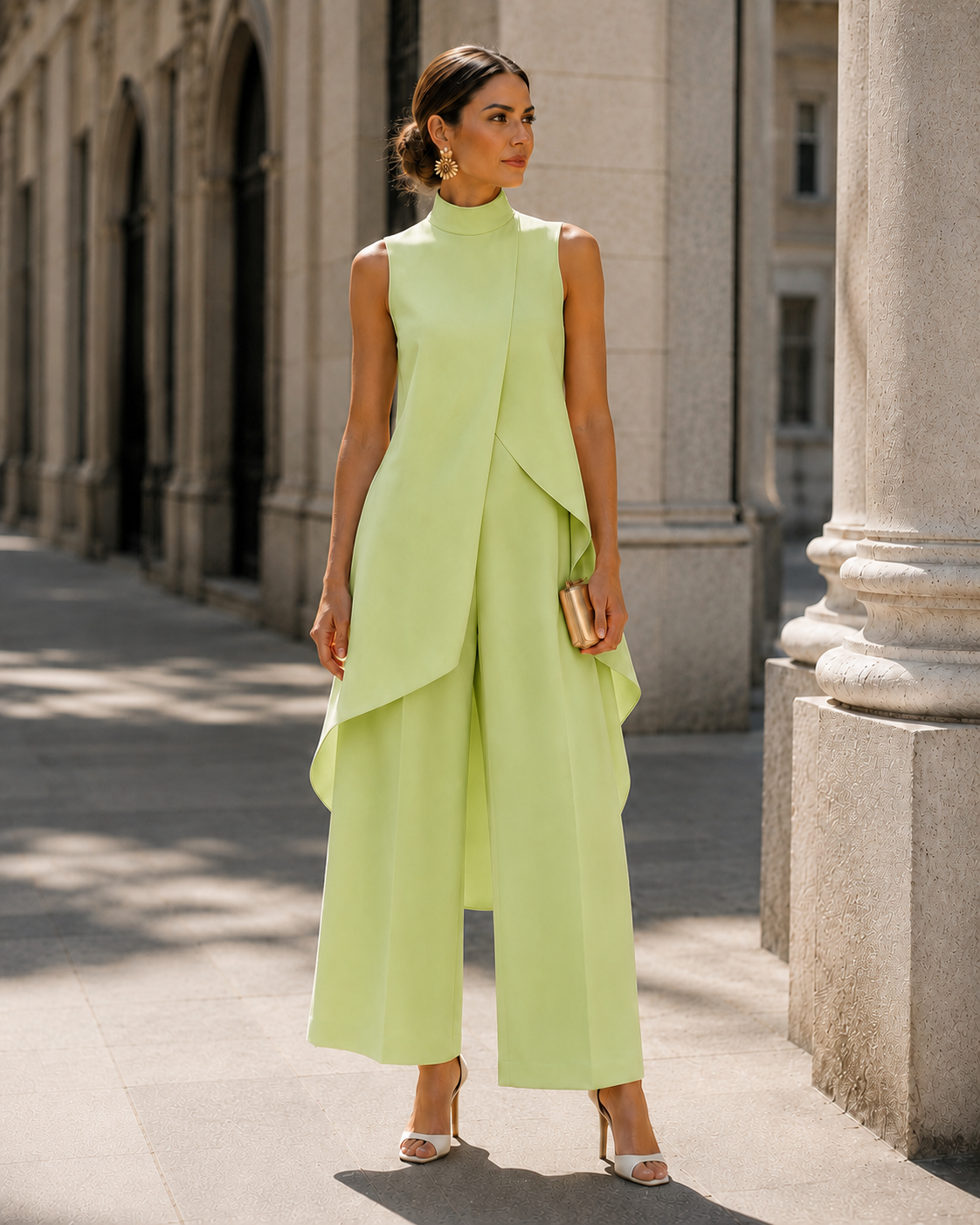 Martina | Elegant Drape Jumpsuit