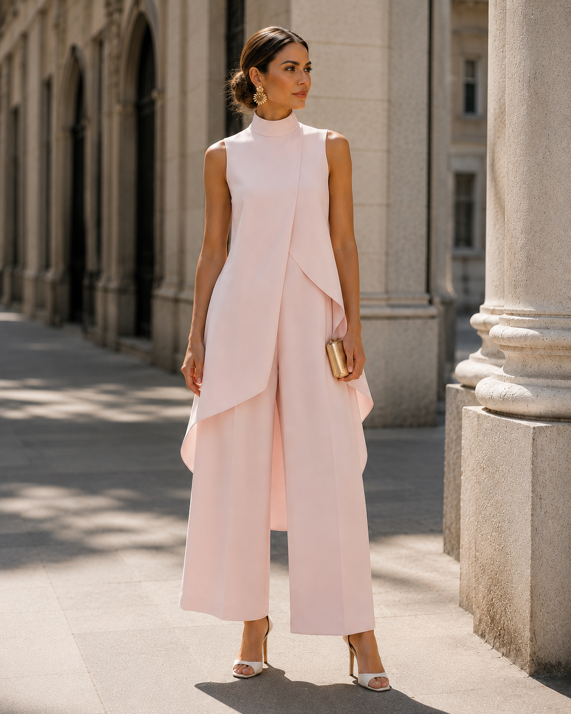 Martina | Elegant Drape Jumpsuit