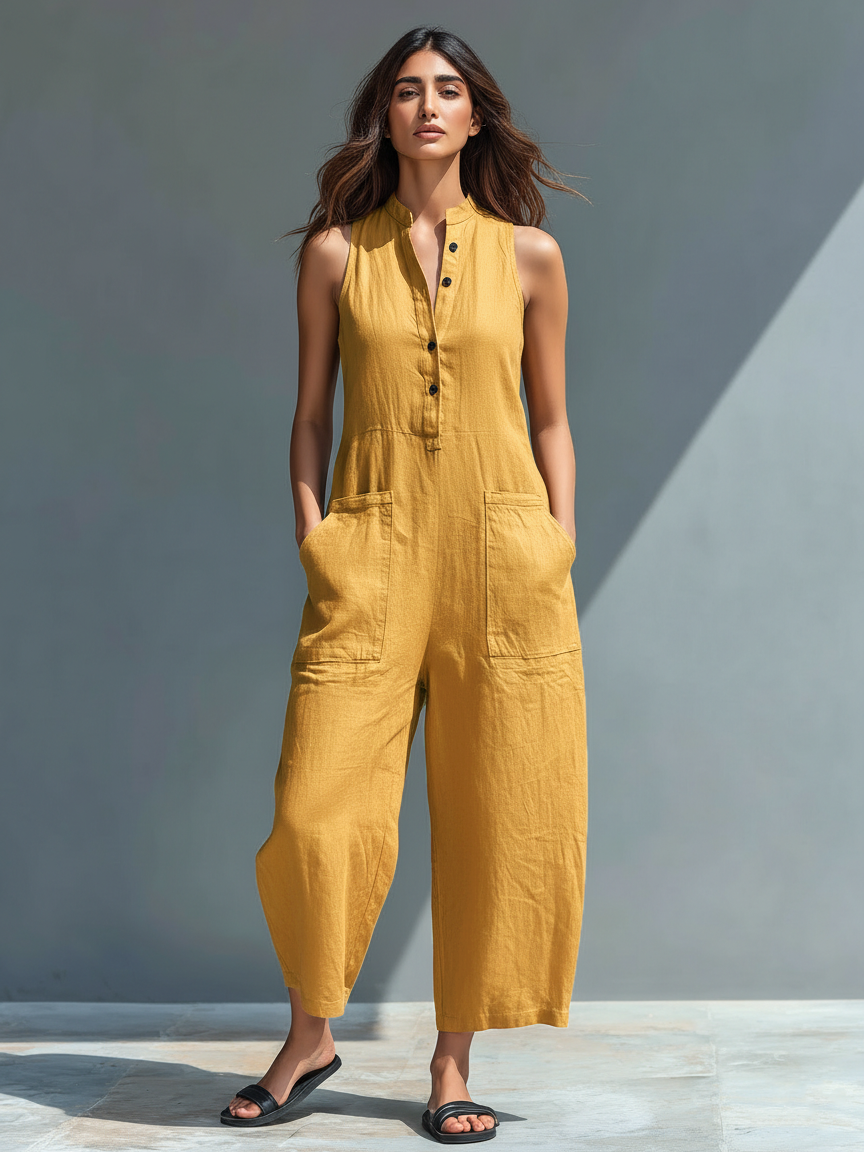 Claudia | Linen Jumpsuit