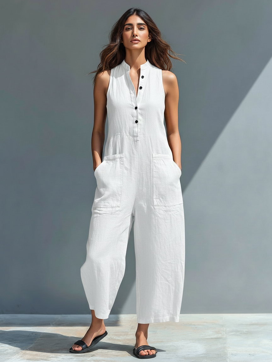 Claudia | Linen Jumpsuit