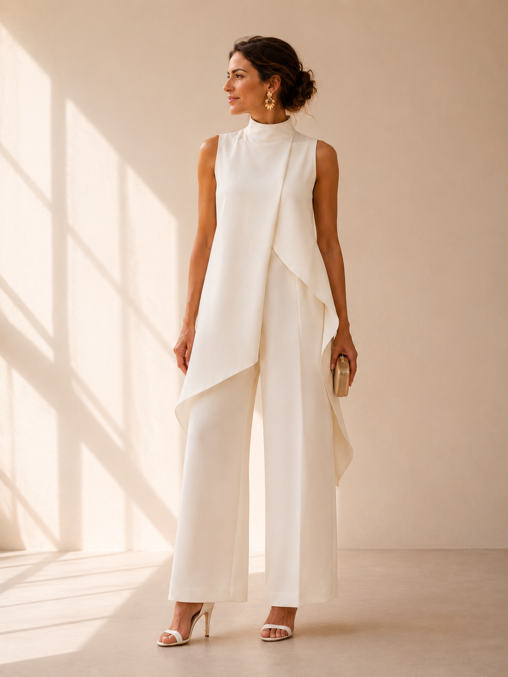 Martina | Elegant Drape Jumpsuit