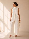 Martina | Elegant Drape Jumpsuit