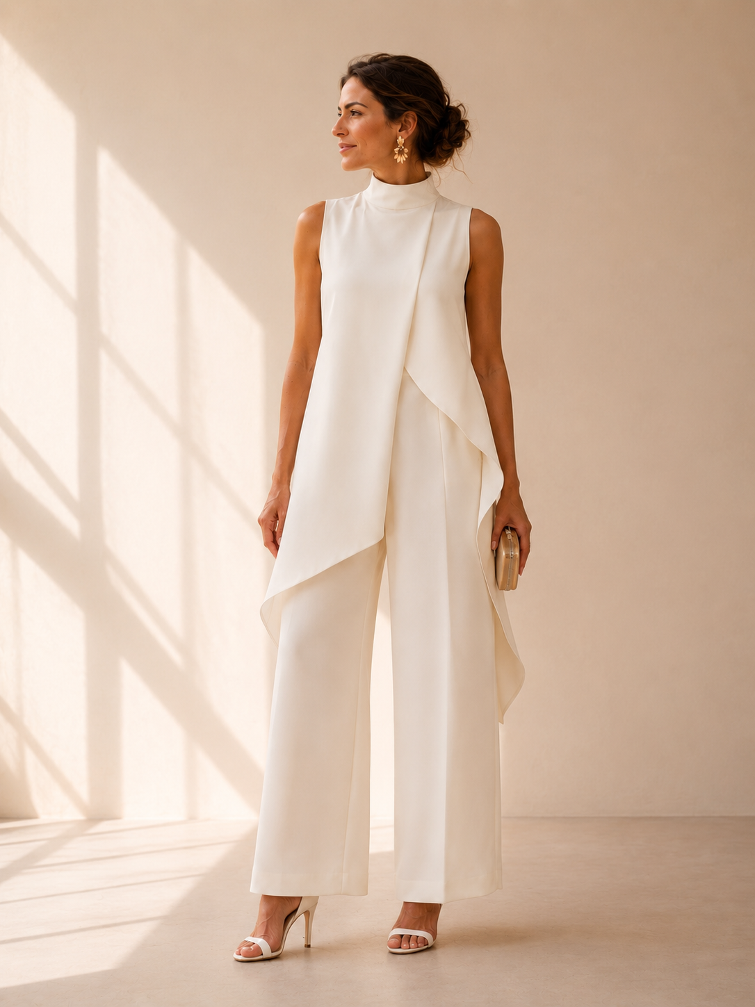 Martina | Elegant Drape Jumpsuit