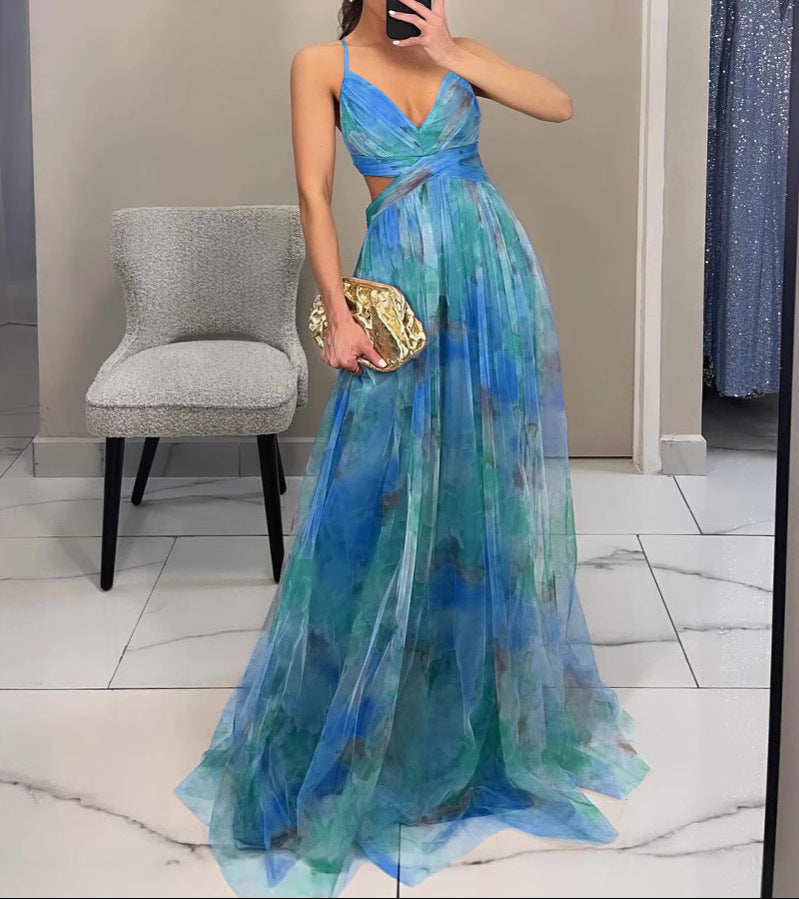 The Spark | Floral Elegance Maxi Dress