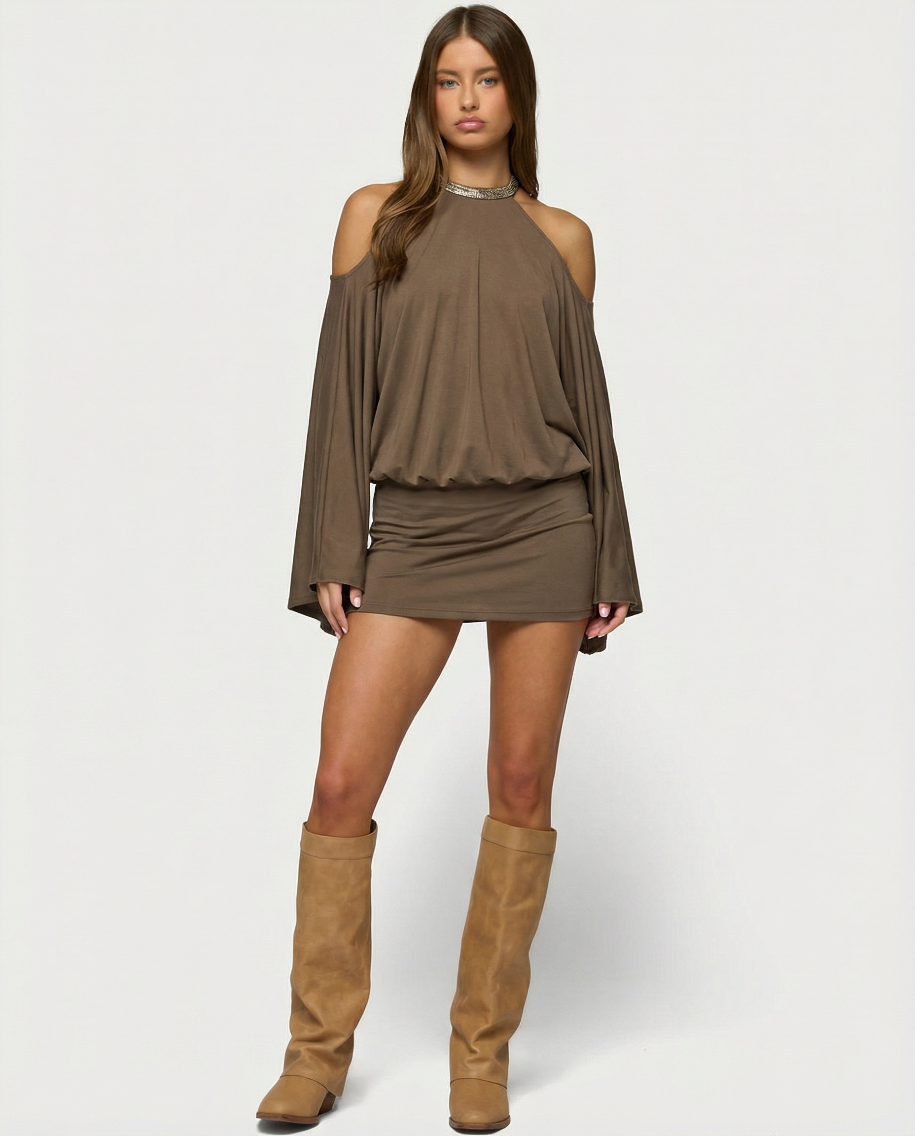 AMARA | Golden Mirage Dress