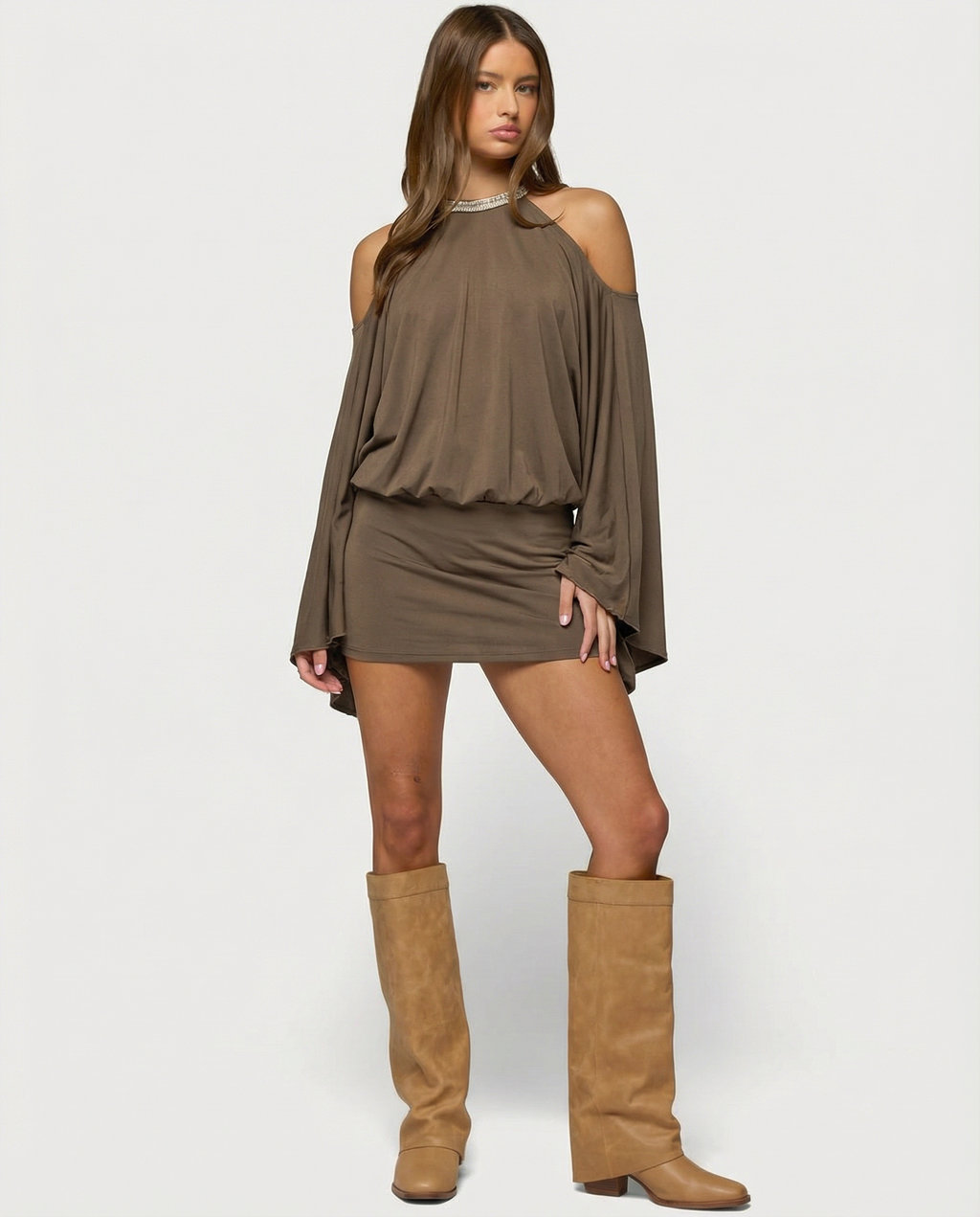 AMARA | Golden Mirage Dress